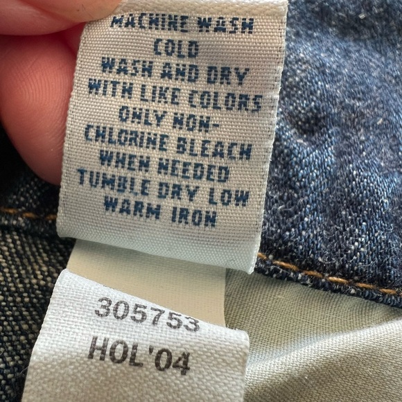 Old Navy Boot Cut Low Rise Denim Jeans Size 2 - Picture 12 of 13